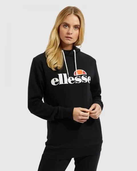 Худи женское Ellesse SGC07461-BLACK черное S