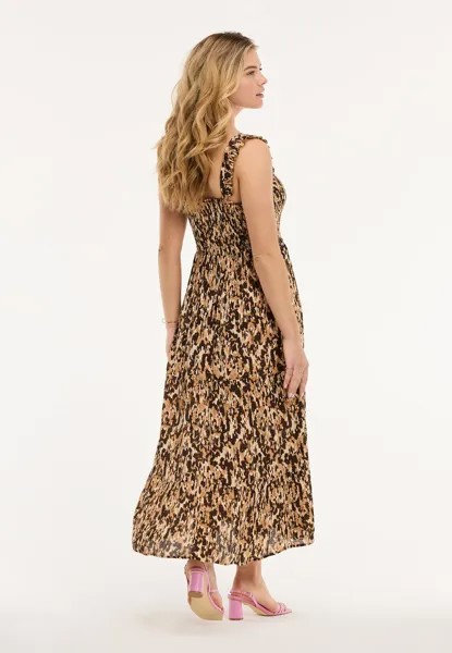 Длинное платье LEOPARD ANIMAL Shiwi, бежевый