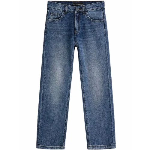 Джинсы  GUESS, размер 152, синий
