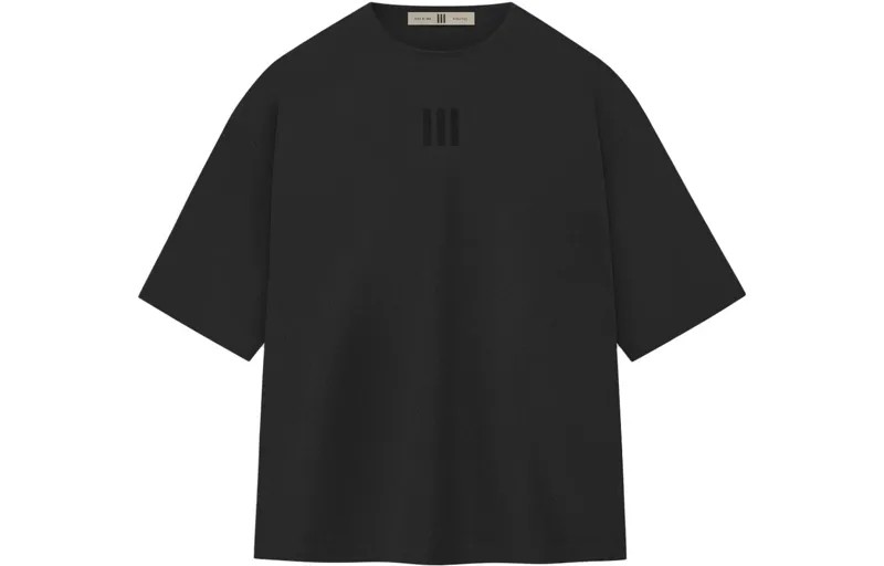 Футболка Athletics Performance Jersey черная Fear Of God, черный