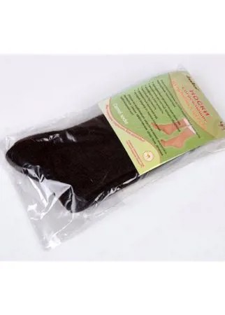 Носки согревающие Doctor из верблюжьей шерсти машинной вязки арт. 1, Коричневый, 21 (размер обуви 31-34)
