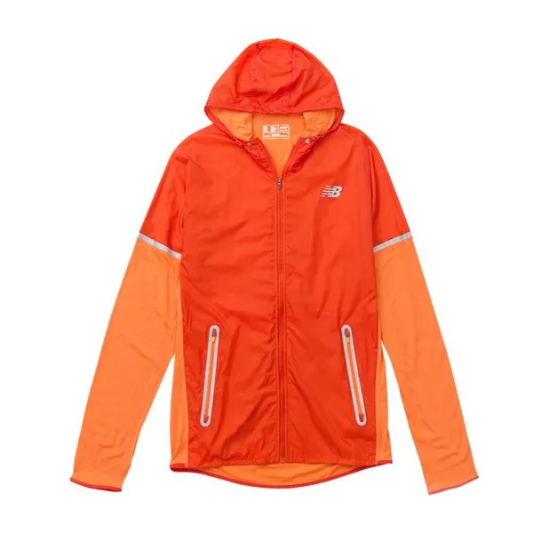 Куртка New Balance Windproof Jacket 'Orange', оранжевый