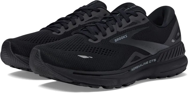 Кроссовки Adrenaline GTS 23 Brooks, цвет Black/Black/Ebony