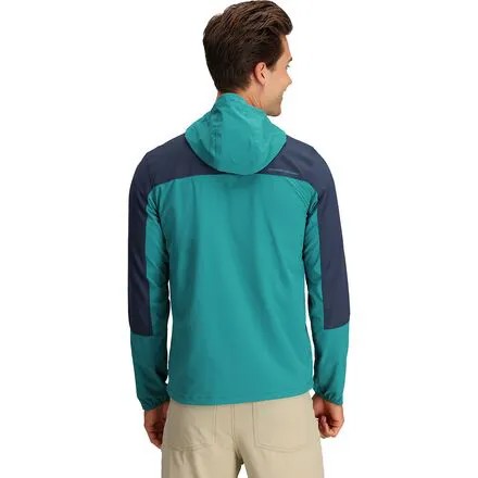 Куртка Ferrosi с капюшоном мужская Outdoor Research, цвет Deep Lake/Naval Blue