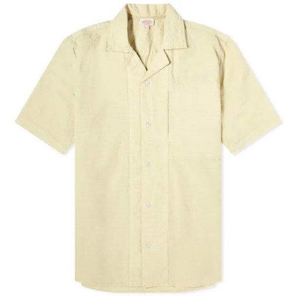 Рубашка с коротким рукавом Armor-Lux Seersucker Vacation Shirt, цвет Pale Olive