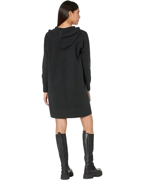 Платье Madewell Hoodie Sweater Dress, цвет Heather Charcoal