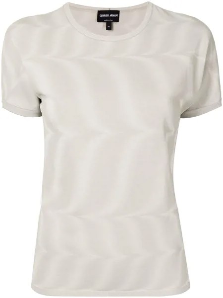 Giorgio Armani fine-knit T-shirt