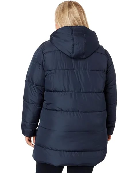 Куртка U.S. POLO ASSN. Plus Size Long Basic Jacket, цвет Evening Blue