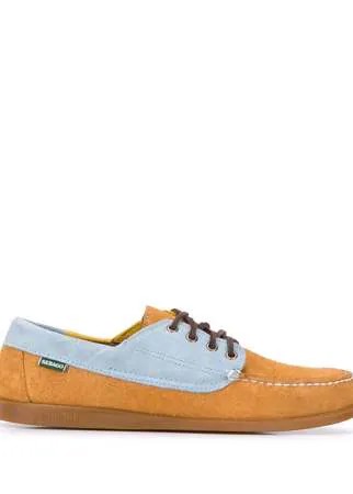 Sebago топсайдеры в стиле колор-блок