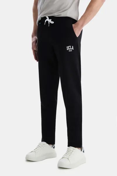 Спортивные брюки Connor с логотипом Ucla, черный