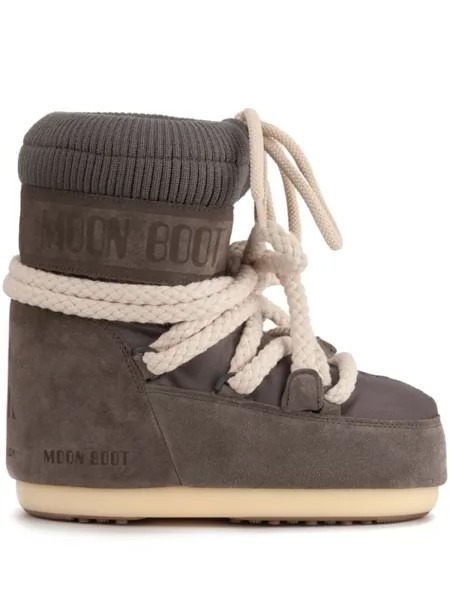 Moon Boot ботинки Icon Low Case, коричневый