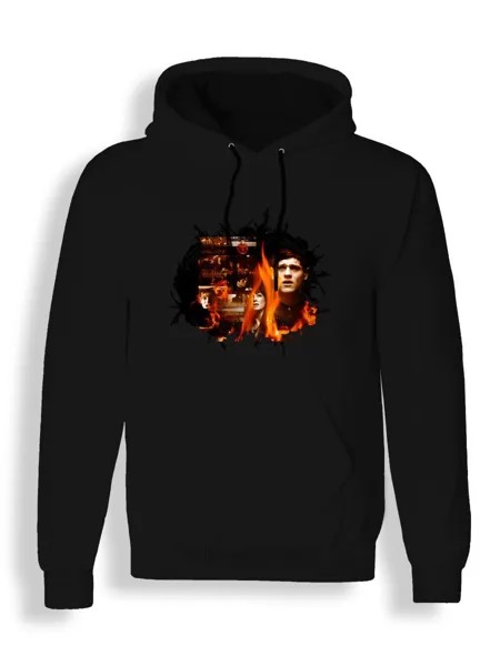 Худи унисекс СувенирShop Отбросы/Misfits/Сериал 10 черное 3XL