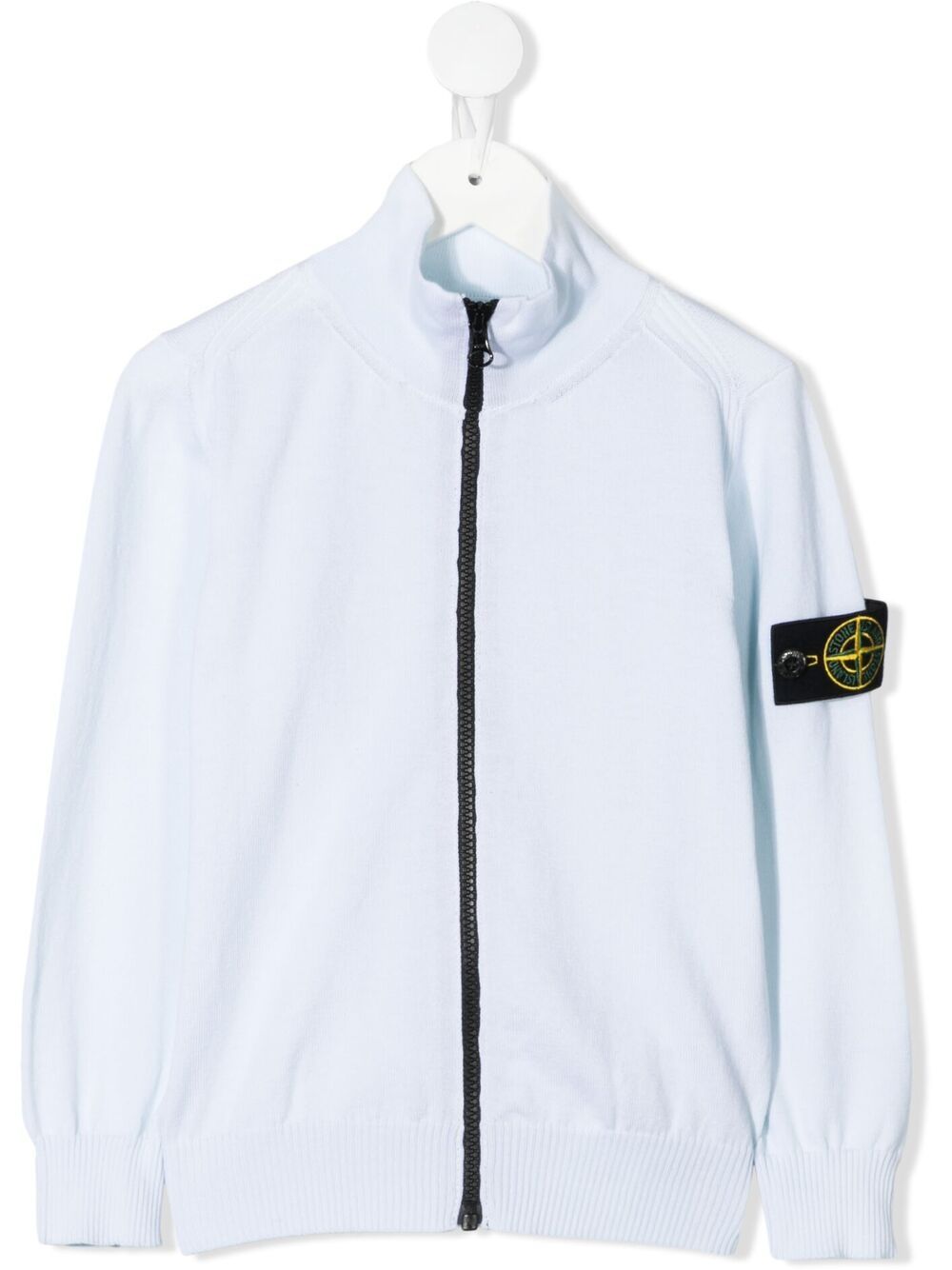 Stone Island Junior толстовка с нашивкой-логотипом