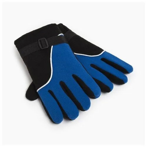 Перчатки Minaku, черный, синий