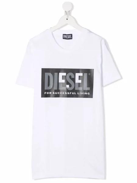 Diesel Kids футболка с логотипом