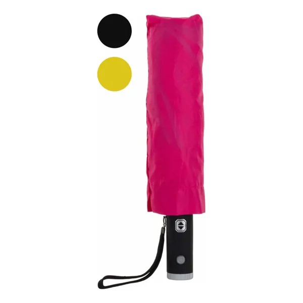 Зонт унисекс InWin GV28811-2700 черный, розовый, желтый