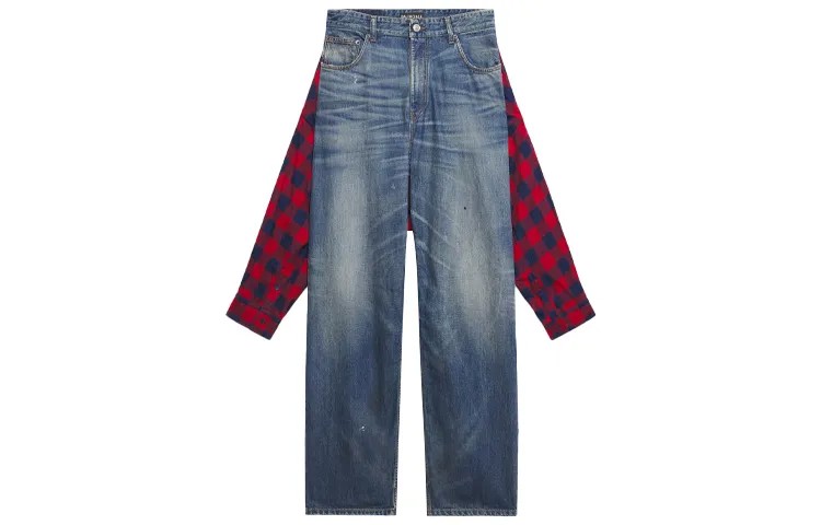 Мужские джинсы Balenciaga, цвет Blue