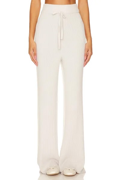 Брюки Spiritual Gangster Wide Leg Chenille, цвет White Sand