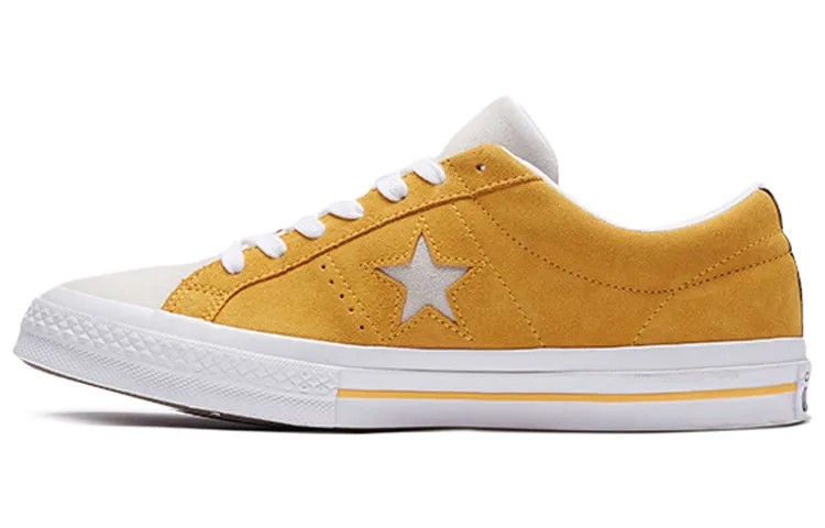 Туфли для скейтбординга Converse one star унисекс Желтый/Белый