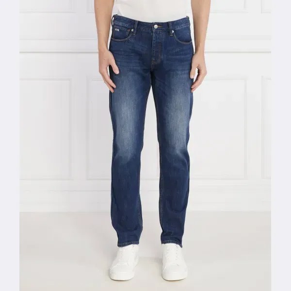 Джинсы узкого кроя j75 Emporio Armani, синий