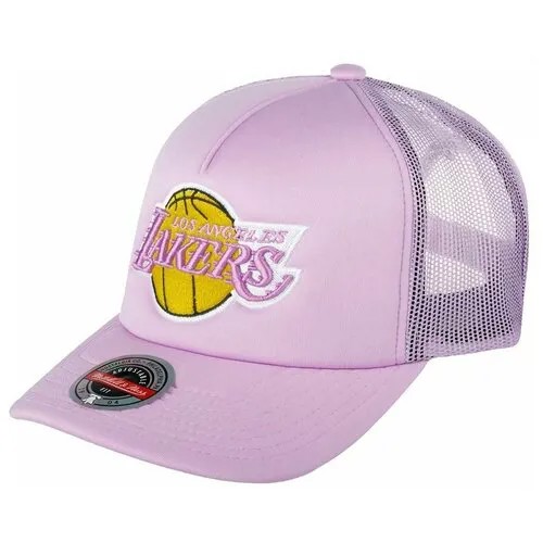 Бейсболка MITCHELL NESS арт. 6HSSSH21346-LALPURP Los Angeles Lakers NBA (сиреневый), размер ONE