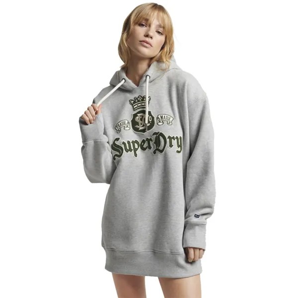 Платье Superdry Vintage Pride In Craft H, серый