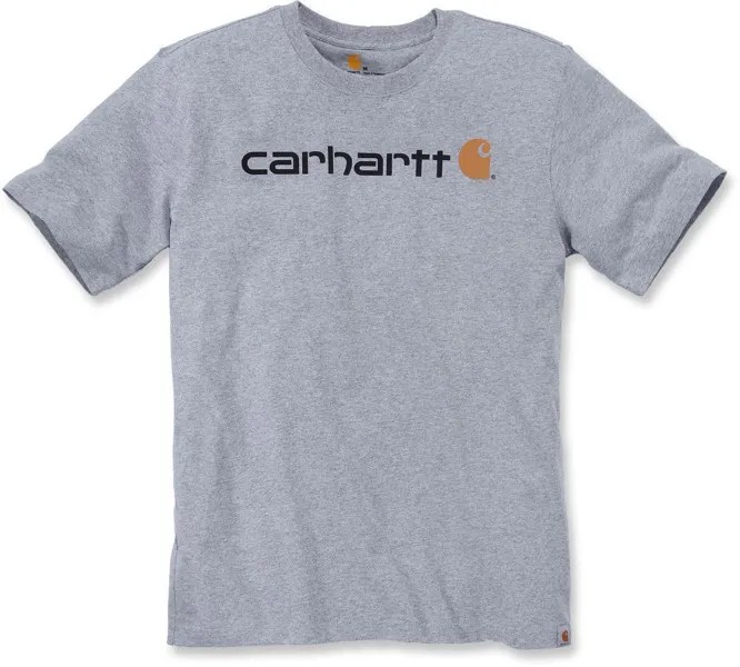 Футболка Carhartt EMEA Core Logo Workwear Short Sleeve, светло-серый