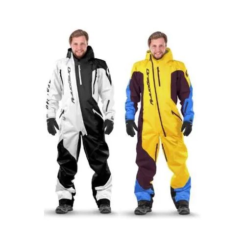 Комбинезон зимний, слитный DRAGONFLY Ski premium , мужской(ие), желтый/синий, размер XL