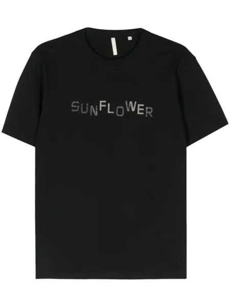 Sunflower футболка с логотипом, черный