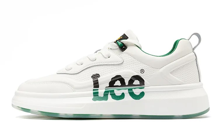 Кроссовки Lee Skateboarding Shoes Unisex Low-top, зеленый