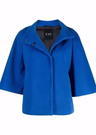 Fay укороченный пиджак с рукавами три четверти