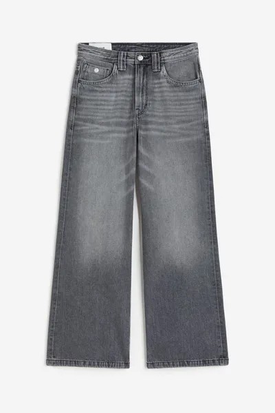 Джинсы H&M Bootcut Loose, серый