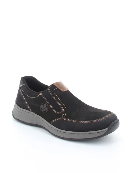 Туфли Rieker мужские демисезонные, размер 40, цвет черный, артикул 14362-02