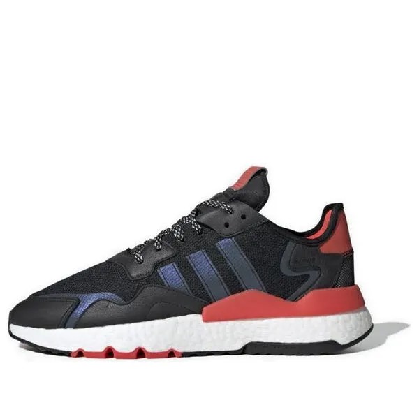 Кроссовки ночные джоггеры Adidas, черный