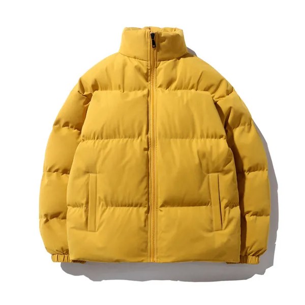 Мужская разноцветная пузырьковая куртка в стиле Харадзюку, зимняя теплая куртка, Мужская Уличная одежда 2021, парка в стиле хип-хоп, Корейская...