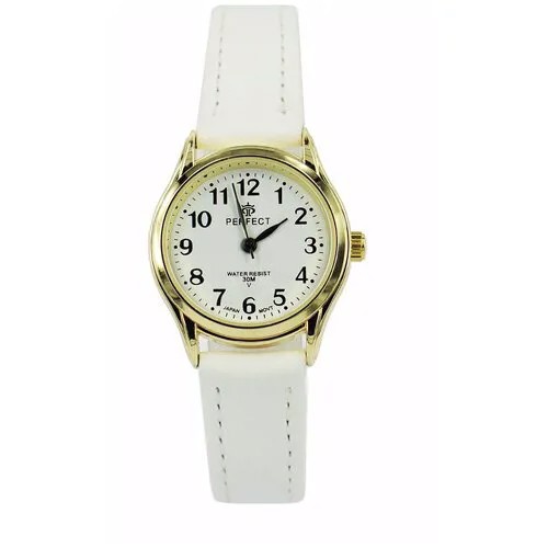 Perfect часы наручные, кварцевые, на батарейке, женские, металлический корпус, кожаный ремень, металлический браслет, с японским механизмом LX017-009-6
