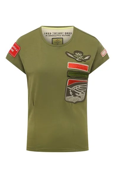 Хлопковая футболка Aeronautica Militare