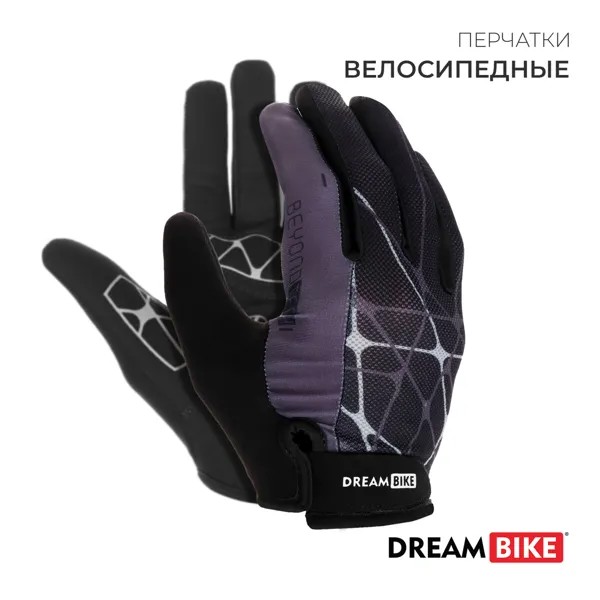 Перчатки велосипедные dream bike, мужские, р. xl