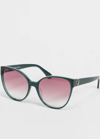 Квадратные солнцезащитные очки Kate Spade Primrose-Зеленый цвет