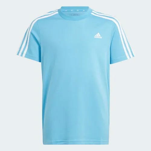 Футболка adidas, размер 128, голубой