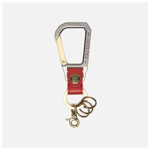 Ключница Master-piece Carabiner красный , Размер ONE SIZE