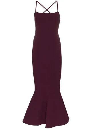 Solace London расклешенное платье макси Verla