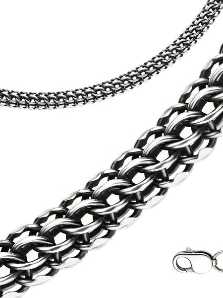 Цепочка мужская TOP CRYSTAL 40562412 Фараон из серебра, 50 см