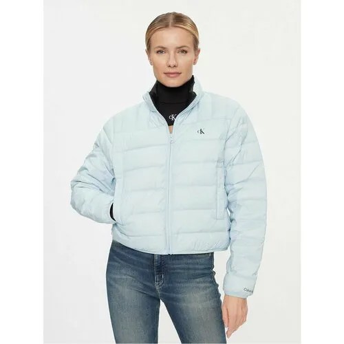 Пуховик Calvin Klein Jeans, размер 3XL [INT], голубой