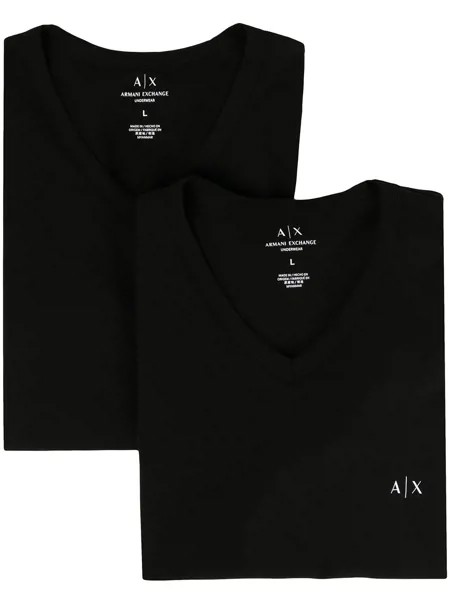 Armani Exchange футболка с логотипом