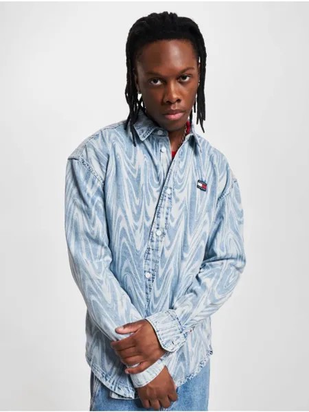 Лонгслив Tommy Hilfiger, цвет mid indigo