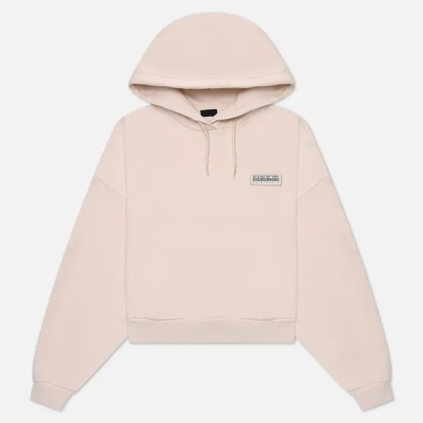 Женская толстовка Napapijri B-Morgex Hoodie бежевый, Размер L