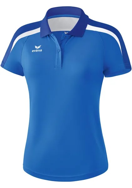 Поло erima Liga 2.0, цвет new royal/true blue/weiss