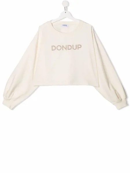 DONDUP KIDS джемпер с вышитым логотипом