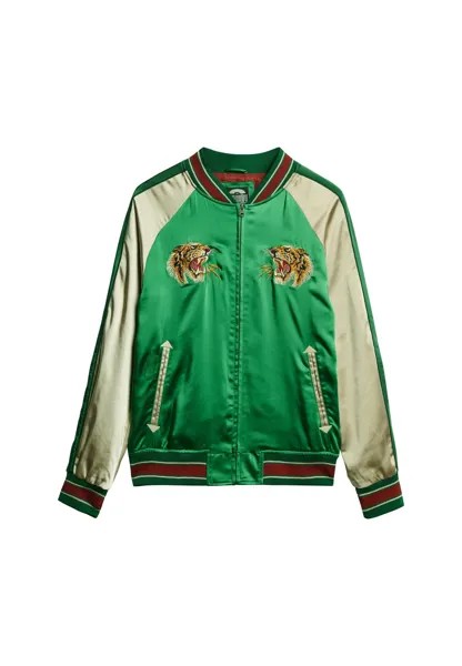 Межсезонная куртка Superdry, цвет Grass Green/Light Green